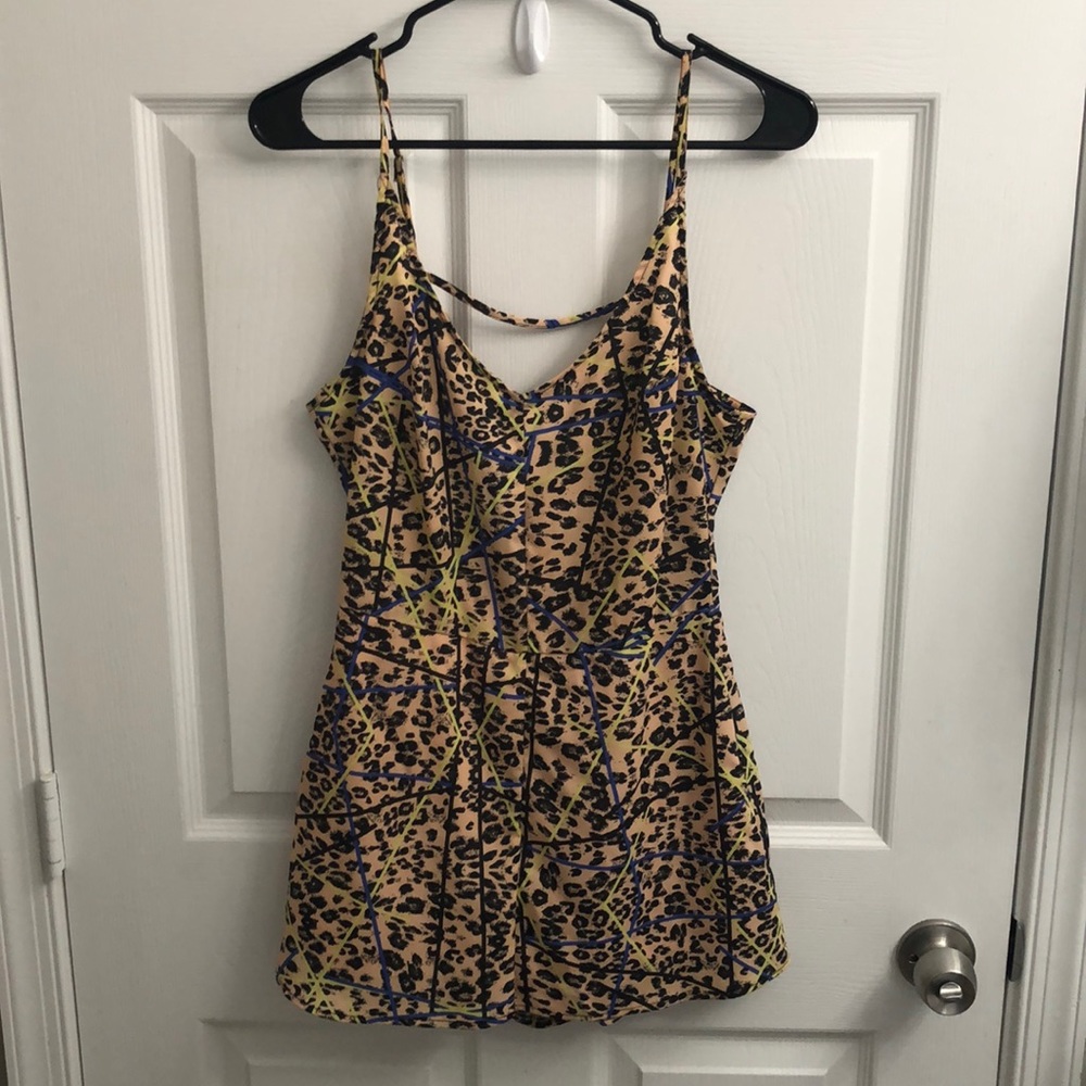 Lush printed romper